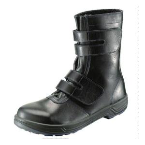 シモン 安全靴 8538 黒 牛革 マジック 長編 透湿 SIMON : バンブー