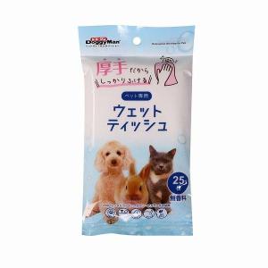 ドギーマン 4976555945850 ペット専用ウェットティッシュ25枚