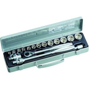 トネ(TONE) ソケットレンチセット CX3172BK 差込角9.5mm(3/8