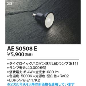 安心のメーカー保証 【インボイス対応店】AE50508E（LDR5N-W-E11/K2） コイズミ照...