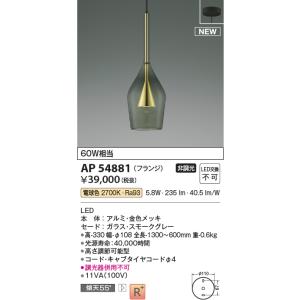 安心のメーカー保証 【インボイス対応店】AP54881 コイズミ照明器具 ペンダント LED 実績2...