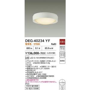 DAIKO LED非常用照明器具 DEG-40234YF 大光電機 安心のメーカー保証【送料無料】大光電機 DEG-40234YF 屋外灯
