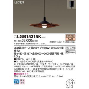 Panasonic（パナソニック） LSEB3112Z 吊下型 電球色 引掛シーリング