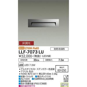 安心のメーカー保証 【インボイス対応店】 LLF7073LU 大光電機 LED 屋外灯 その他屋外灯 実績20年の老舗の商品画像