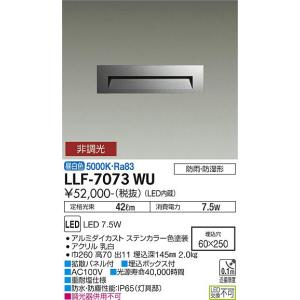 安心のメーカー保証 【インボイス対応店】 LLF7073WU 大光電機 LED 屋外灯 その他屋外灯 実績20年の老舗の商品画像