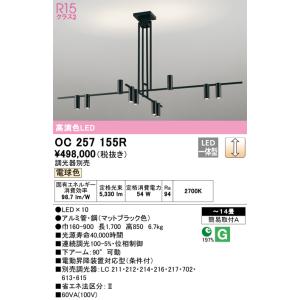安心のメーカー保証 【インボイス対応店】OC257155R オーデリック照明器具 シャンデリア LED  実績20年の老舗