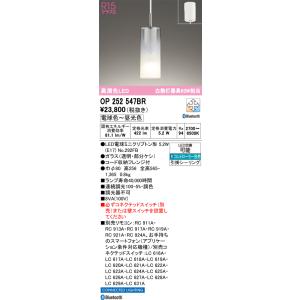 安心のメーカー保証 OP252547BR （ランプ別梱包） 『OP252547#＋NO292FB』 オーデリック ペンダント LED リモコン別売の商品画像