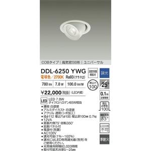 安心のメーカー保証【送料無料】大光電機 DDL-6250YWG ダウンライト LED≪即日発送対応可...
