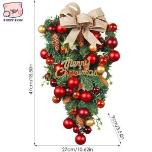 クリスマスリース 47cm クリスマス スワッ...の詳細画像3