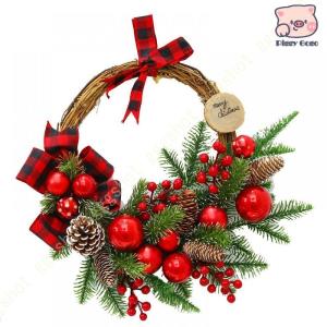 クリスマスリース クリスマス飾り 玄関リース ...の詳細画像3