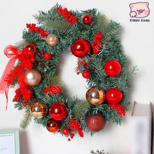 クリスマス リース オーナメント クリスマス 飾り クリスマス花輪 ナチュラルリース 豪華 開店祝い 新築祝い 内祝い 開業祝い 雰囲気満載