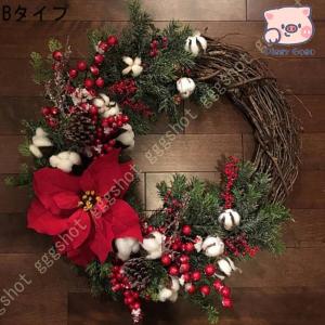 クリスマス リース ゴージャス クリスマス 飾...の詳細画像1