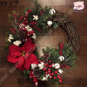 クリスマス リース ゴージャス クリスマス 飾...の詳細画像4