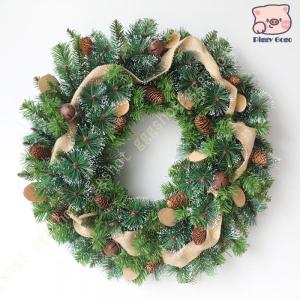 クリスマスリース ナチュラル 北欧風 大人シン...の詳細画像3