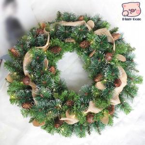 クリスマスリース ナチュラル 北欧風 大人シン...の詳細画像4