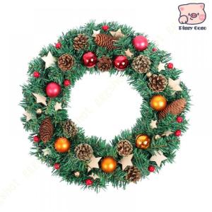 クリスマス飾り クリスマスリース 玄関リース ...の詳細画像3