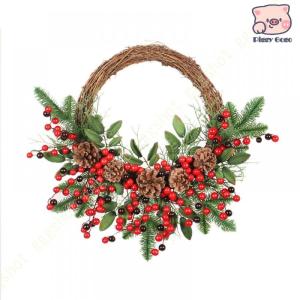 クリスマスリース 果実物語 来年順調語り 玄関...の詳細画像2