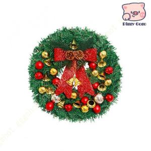 クリスマス 飾り リース レッド 玄関 部屋 ...の詳細画像1