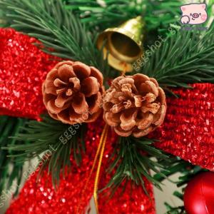 クリスマス 飾り リース レッド 玄関 部屋 ...の詳細画像4