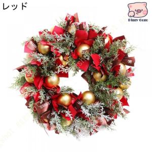 クリスマス リース 飾り オーナメント 玄関飾...の詳細画像3