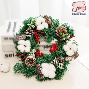 クリスマス 飾り クリスマスリース 松笠 果実...の詳細画像1
