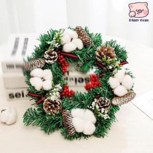 クリスマス 飾り クリスマスリース 松笠 果実...の詳細画像2