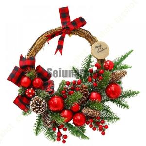 クリスマスリース クリスマス飾り 玄関リース ...の詳細画像3