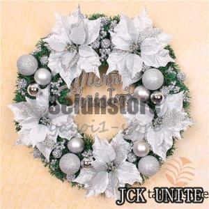 クリスマスリース ドア飾り クリスマス飾り 大...の詳細画像1