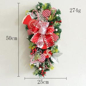 クリスマスリースクリスマススワッグ大きいオーナ...の詳細画像5