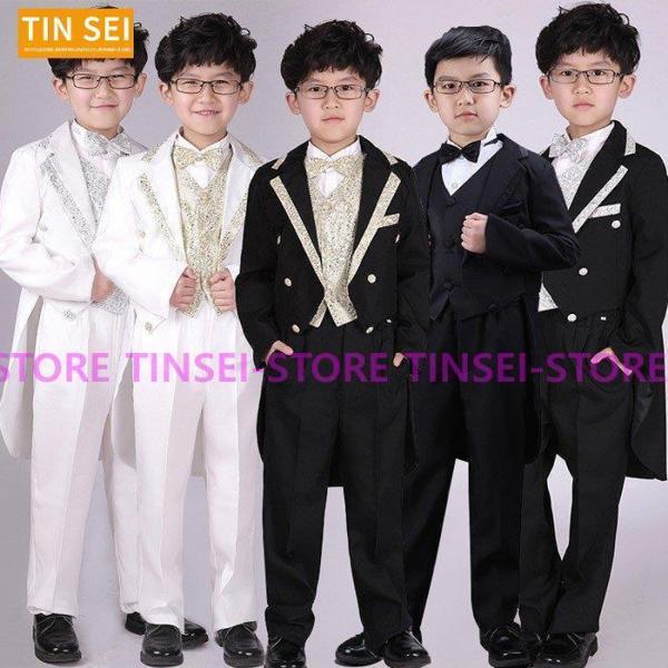 【大特価】ダンス衣装 タキシード 子供 タキシード スーツ フォーマル 卒園式 子供服 七五三 スー...