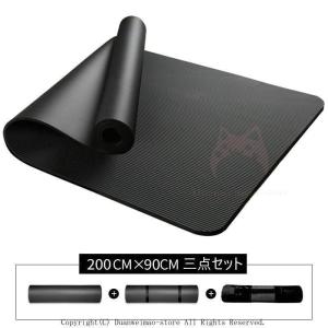 ヨガマット 15mm 10mm 厚手 ピラティ...の詳細画像3