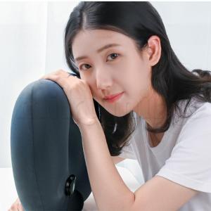 ポンプ式 ネックピロー U型 空気枕 首枕 携...の詳細画像3