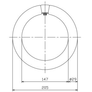 E10q 捕虫器用蛍光ランプ 東芝 FCL20...の詳細画像2