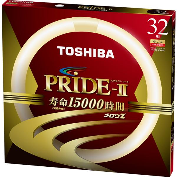 環形 電球色 蛍光ランプ 東芝 サ―クライン 32形 G10q FCL32EX-L/30PDZ