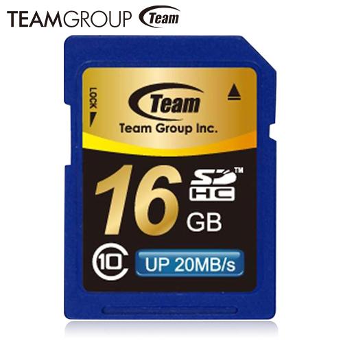 Team SDHC SDカード メモリーカード SDHCカード 16GB Class10 20Mb/...