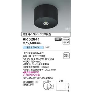 AR52841  照明器具 直付型 非常灯 LED（昼白色） コイズミ照明(KAC)｜akariyasan