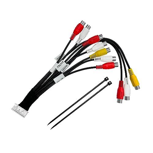 LONNIK AVプリアウト拡張ケーブル 外部入力 RCA ハーネス ケンウッド対応 KNA-15A...