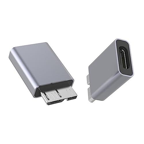 Micro BターンType CコンバータアダプタType C/3.0メスMicro Bオスアダプタ...