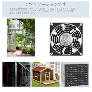 Pocaton 冷却ファン12cm 120mm...の詳細画像5