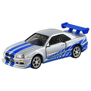 タカラトミー  トミカプレミアム unlimited 08 ワイルド・スピード BNR34 SKYLINE GT-R  ミニカー 車 おもちゃ｜akarustore