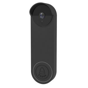 Google Nestドアベル 対応 シリコンケース反紫外線のためのシリコンケースのドアベル カバー耐候性がある保護シリコーン blackの商品画像
