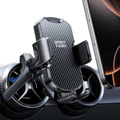 YOSH スマホホルダー 車 丸形エアコン吹き出し口対応 メルセデスベンツ ホルダー Cクラス GL...