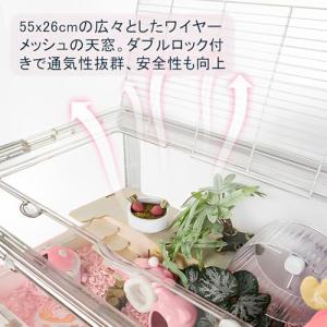 Yulezen 折りたたみ式アクリル透明ハムス...の詳細画像1