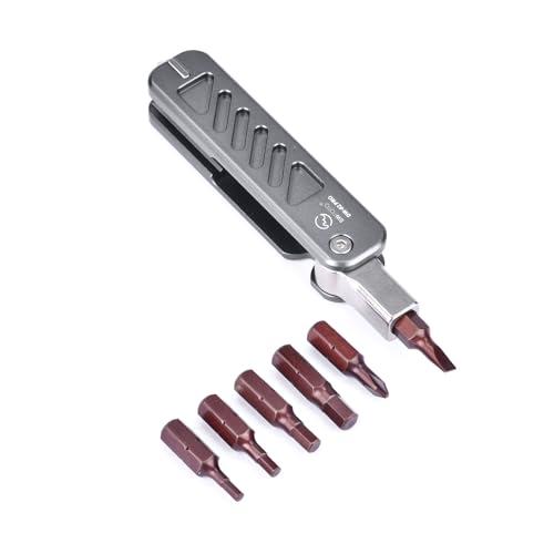 SWFOTO DW-02 PRO 折りたたみ式六角レンチ レンチセット キーホルダー ツール 2.5...