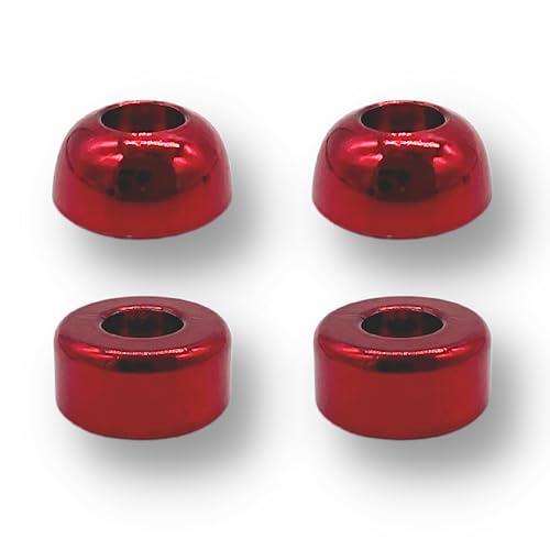 TAGATORON（タガトロン）マスダンパーシリンダー＆ボウル各2個セット 3. レッド