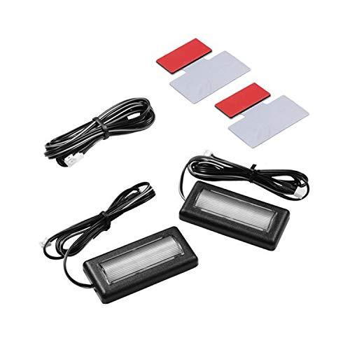 エーモンオンライン フットライトLEDコントロールユニット専用3連フラットLED ブルー 後席用 E...