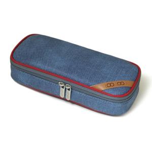 LOONLOON LOONLOON 672 ジーンズ ペンケース インディゴブルー 大容量