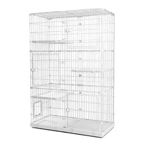 ジービー GB Sクラス C-01 猫用 (ホワイト金網＆ピンクボトム