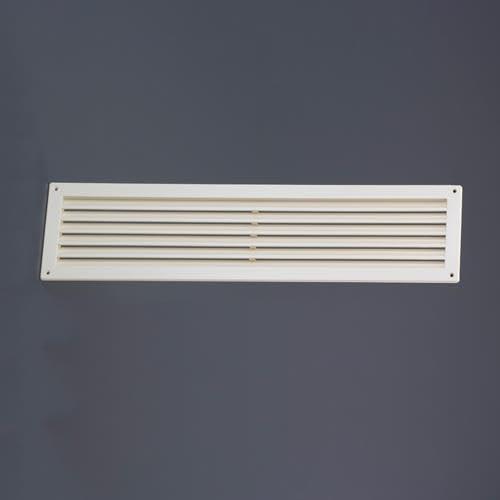エスコEsco 80x420mm ドア用ガラリミルキーホワイト EA997MF-2