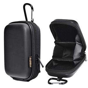 FOSOTO デジカメケース ハードケース 撥水加工 全面保護